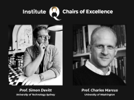 Meet your InstituteQ Chairs of Excellence: Professors Simon Devitt & Charles Marcus