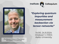 InstituteQ Colloquium with Oded Zilberberg