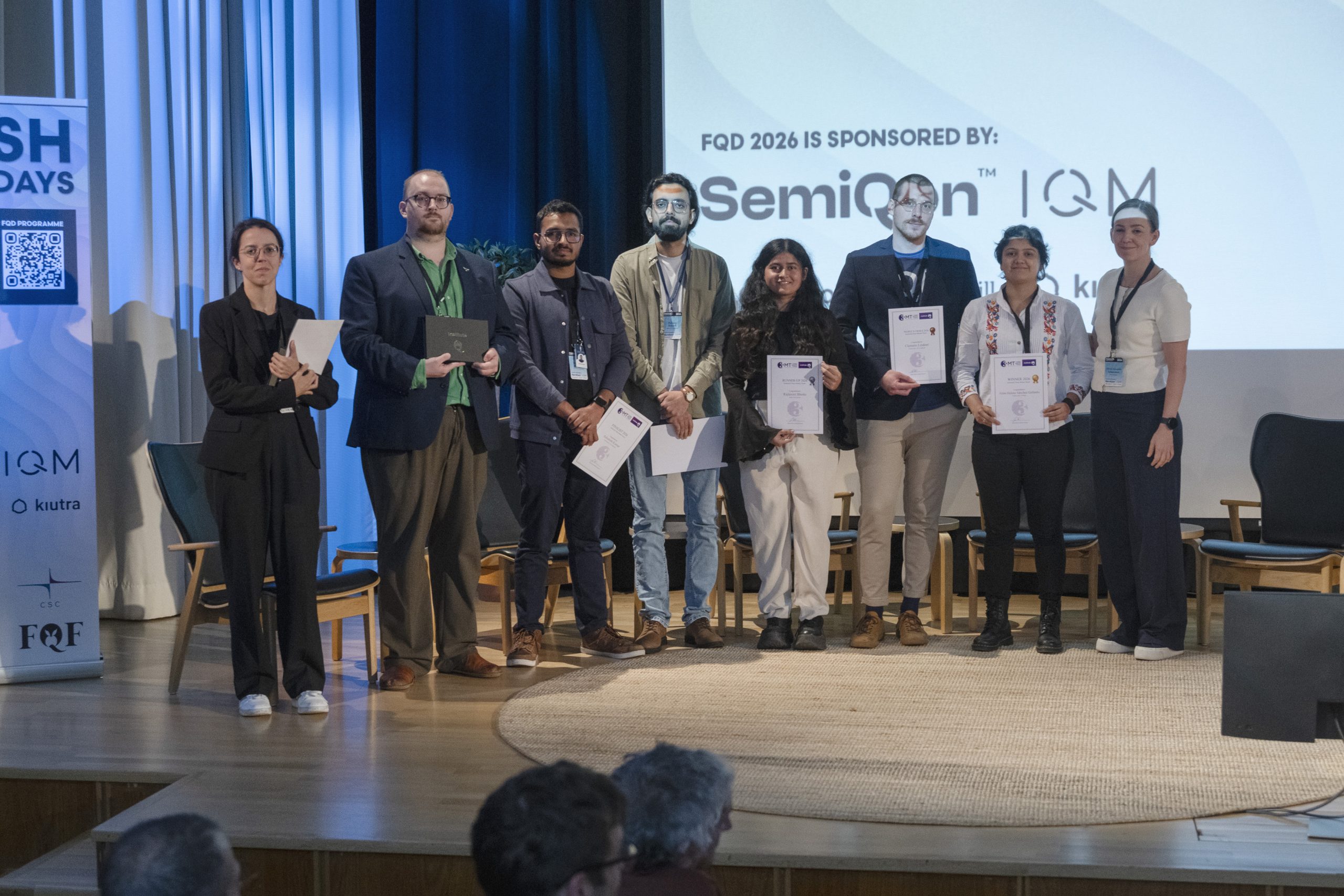 3-Minute Thesis Winners from Finnish Quantum Days 2026