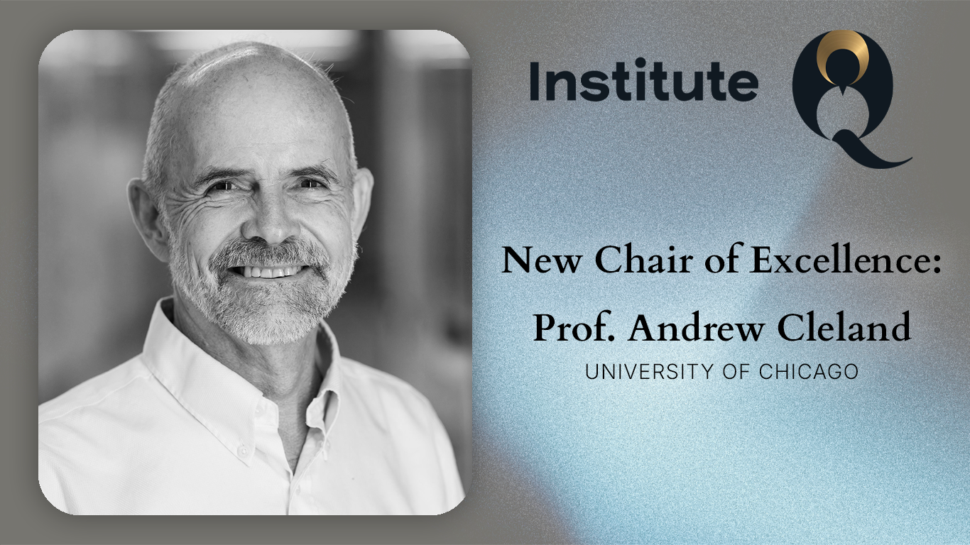Andrew Cleland selected as InstituteQ Chair of Excellence, hosted at Aalto University